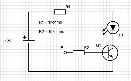 transistor_une_led